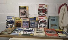 Joblot Motorcycle Workshop Manuals x 14 Haynes Clymer  Yamaha Kawasaki Autodata
