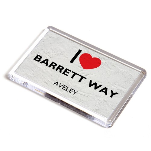 Fridge magnet love barrett - i,