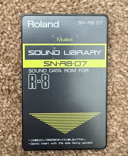 Roland sound library 07 - roland, sn-r8-07