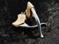 Vintage Sun Weinmann brake levers with hoods Polished alloy  bike bicycle Eroica