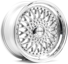 Alloy Wheels 16" Lenso BSX Silver Polished Lip For Lexus GS 300 [Mk1] 91-97