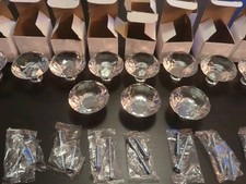 Pack Of 12 Large Crystal