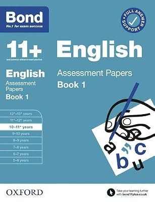 Bond 11 english - bond, 11+