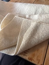 Piece Of Pure Wool Cream