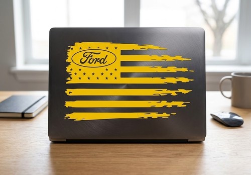 Ford flag decal vinyl sticker - decal,