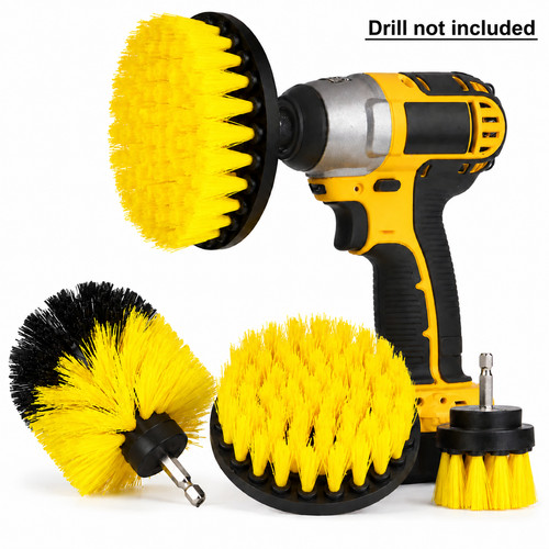Drill attachment cleaning - drill,