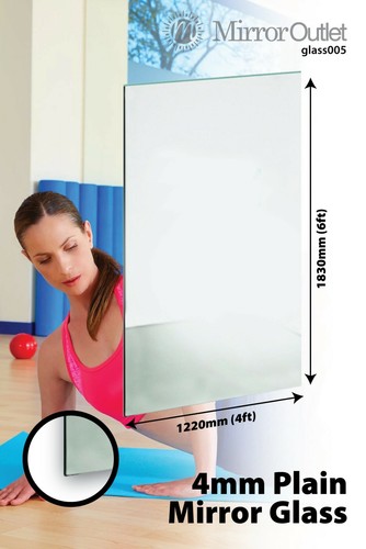 Gym mirror glass sheet - glass, weight