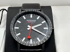 Mondaine Men's/Unisex Quartz Swiss Railway Watch - VGC - Boxed - See Video.