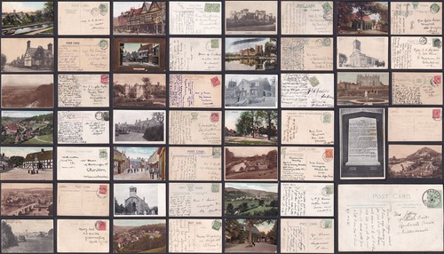 Shropshire ppcs 1903 - shropshire,