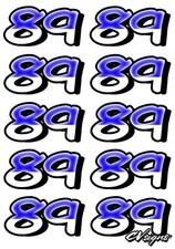 1/12th scale rc door numbers