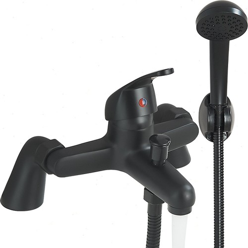 Black luxury bathroom - black,
