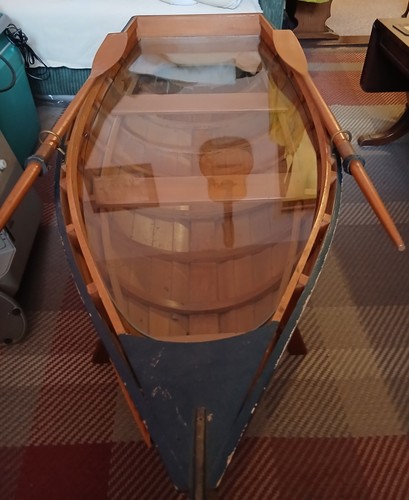 Vintage handcrafted rowing