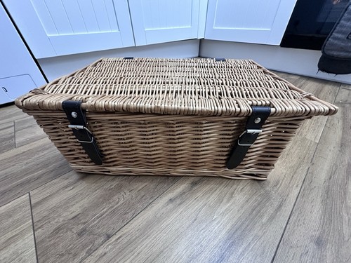 Rectangular wicker picnic - wicker,