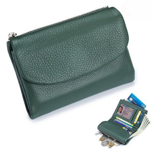 Unisex pebble leather wallet - pebble,