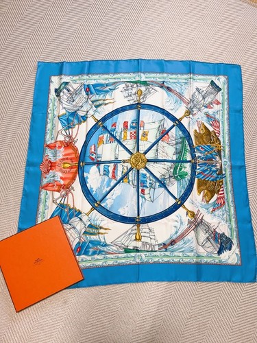 Hermes silk scarf carr - hermes,