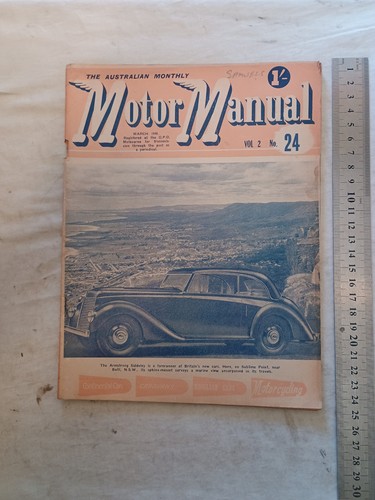 1948 motor manual - manual, magazine