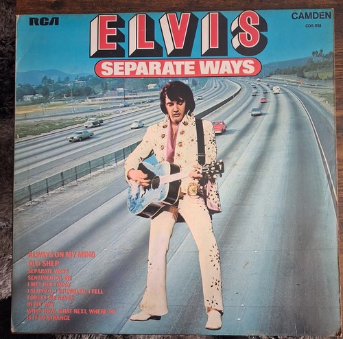 Elvis presley separate ways - separate, lp
