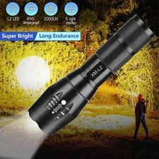 2 Pack LED Flashlight Tactical