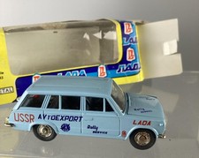 RUSSIA LADA VAZ 2102 RALLY SERVICE USSR DIECAST CAR IN NICE CLEAN 1:43 ORIGINAL
