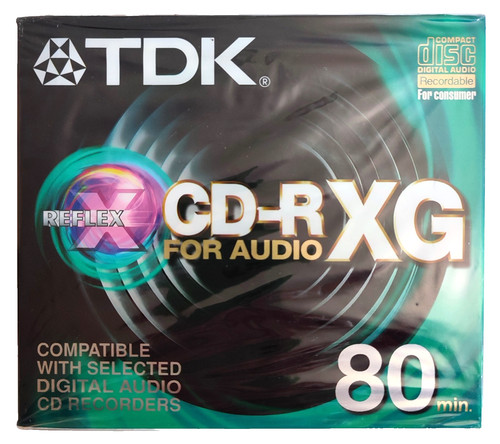 Brand new tdk r - brand, cd-r