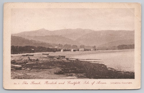 Isle arran the - arran,, beach