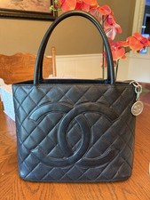 Chanel Caviar Medallion Tote