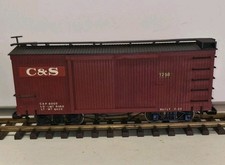 BACHMANN C&S RED/OXIDE BOX CAR