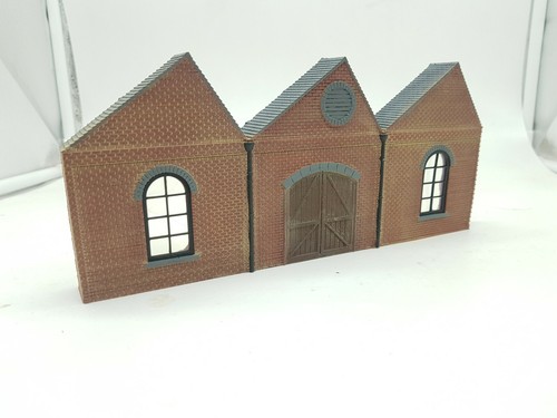 Detailed model railway low - detailed,
