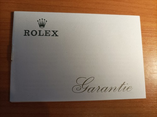 Rolex guarantee 1972 all - rolex,