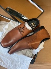 Men shoes Tan Leather size 6