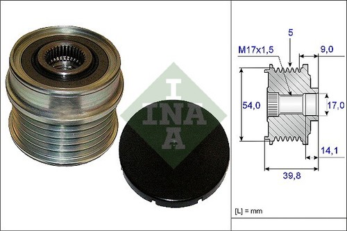 New alternator freewheel - new,