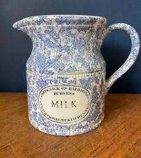 Vintage Frederick Rathbone Burgess Chintz Middleport Pottery Large Milk Jug