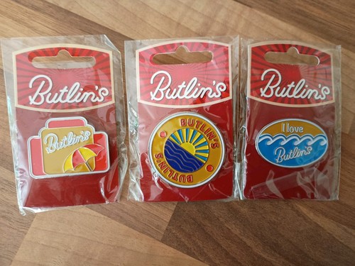 Butlins pin badges - pin,