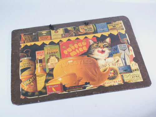 Decoupage slate pictures ethel - decoupage,