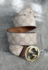 Authentic Gucci GG Beige