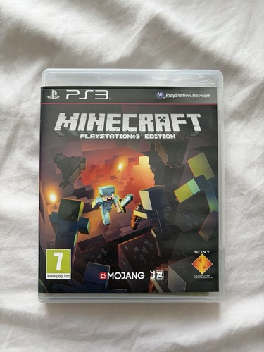Minecraft ps3 with insert - minecraft,