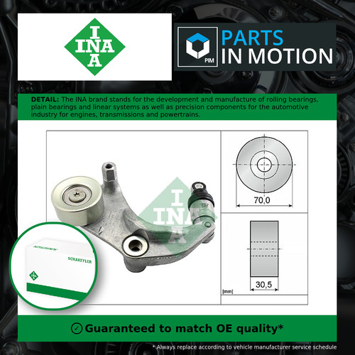 Aux belt tensioner - aux, fits