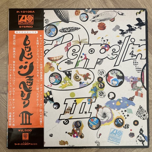 Poster led zeppelin iii lp - iii, 3