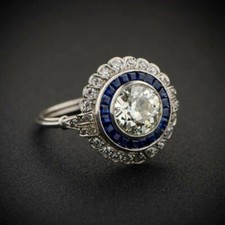 2.2ct Round Cut VVS1 Simulated