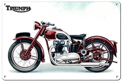 Vintage style metal - sign, and