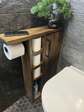 Rustic Wood Toilet Roll Paper