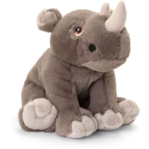 25cm keeleco rhino plush - rhino,