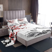 Cherry Blossoms Sheets King