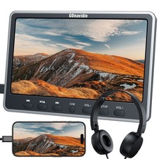 GOnavidio 12" Car Headrest DVD