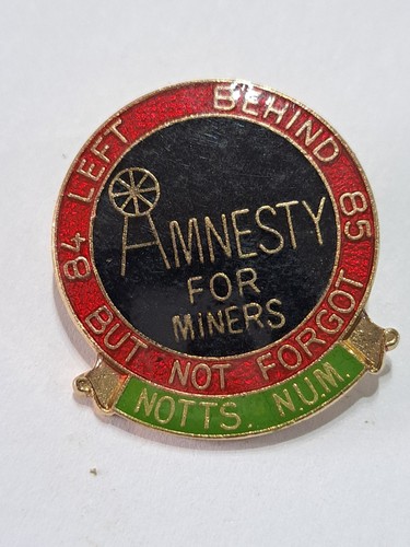 Vintage notts num badge - notts,