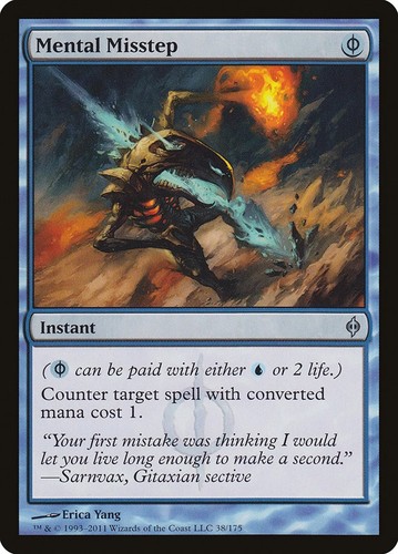 Mental misstep mana - mental, (ex/nm)