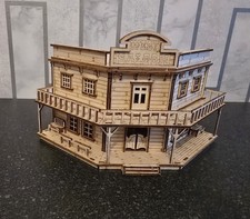Wooden Western Saloon