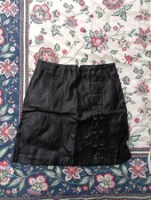 Primark Women Faux Leather Mini Skirt UK10