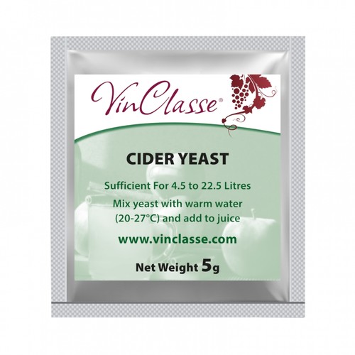 Vinclasse cider yeast - vinclasse, 5g