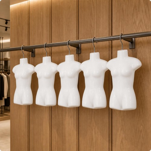 Mannequin with hook glossy - with,